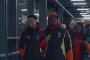 Бельгияның футбол құрамасы Астанаға келді (видео)