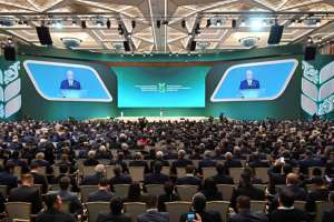 Президент Ауыл шаруашылығы еңбеккерлерінің екінші форумына қатысып жатыр