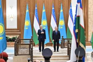 Ташкентте Тоқаевты ресми қарсы алу рәсімі өтті