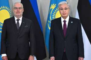 Қазақстан мен Эстония президенттері келіссөз жүргізді