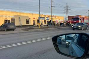 Қосшы қаласындағы ет дүкенінен өрт шықты