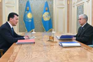 Мемлекет басшысы Ерлан Қаринді қабылдады