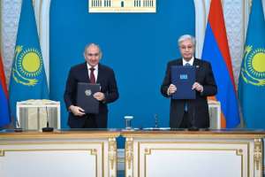 Қасым-Жомарт Тоқаев пен Никол Пашинян Бірлескен мәлімдеме жасады