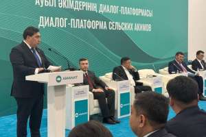 «Ауылдық әкімдердің диалог алаңында» жергілікті басқаруды дамыту мәселелері талқыланды