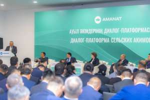Астанада ауылдық әкімдердің диалог-платформасы аясында панельдік сессиялар өтті