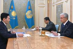 Президент «Самұрық-Қазына» акционерлік қоғамының басқарма төрағасын қабылдады