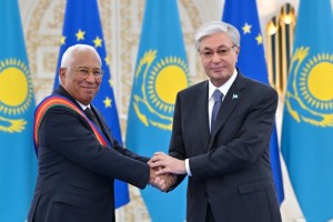 Мемлекет басшысы Еуропалық Кеңес Президентін І дәрежелі «Достық» орденімен марапаттады