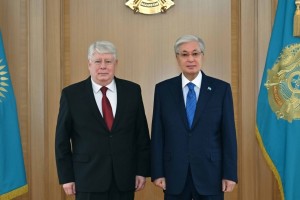 Мемлекет басшысы Ресей елшісін қабылдады