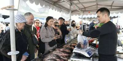 Colman Domingo and Jude Law at amfAR’s Venice Gala