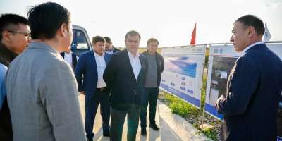 Colman Domingo and Jude Law at amfAR’s Venice Gala