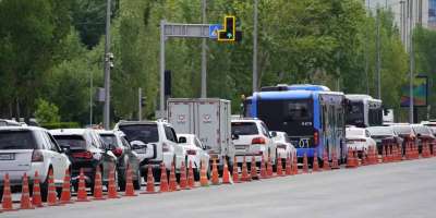 Colman Domingo and Jude Law at amfAR’s Venice Gala