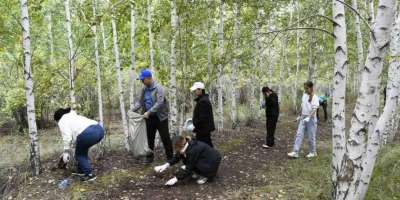 Colman Domingo and Jude Law at amfAR’s Venice Gala