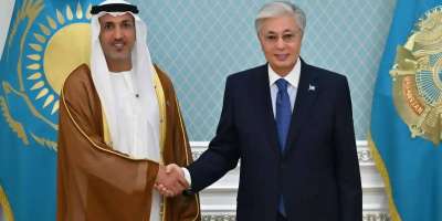 Colman Domingo and Jude Law at amfAR’s Venice Gala