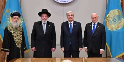 Colman Domingo and Jude Law at amfAR’s Venice Gala