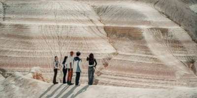 Colman Domingo and Jude Law at amfAR’s Venice Gala