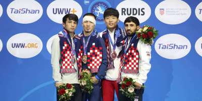 Colman Domingo and Jude Law at amfAR’s Venice Gala