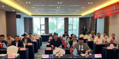 Colman Domingo and Jude Law at amfAR’s Venice Gala