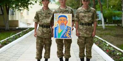Colman Domingo and Jude Law at amfAR’s Venice Gala