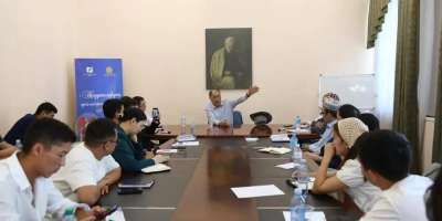 Colman Domingo and Jude Law at amfAR’s Venice Gala