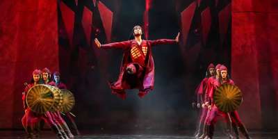 Colman Domingo and Jude Law at amfAR’s Venice Gala