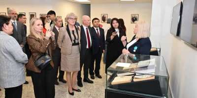 Colman Domingo and Jude Law at amfAR’s Venice Gala