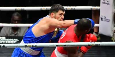 Colman Domingo and Jude Law at amfAR’s Venice Gala