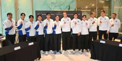 Colman Domingo and Jude Law at amfAR’s Venice Gala