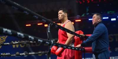Colman Domingo and Jude Law at amfAR’s Venice Gala