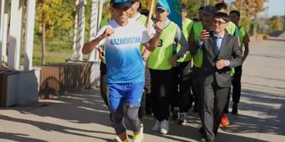Colman Domingo and Jude Law at amfAR’s Venice Gala