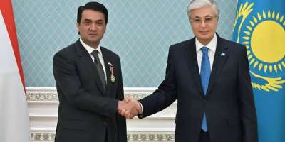 Colman Domingo and Jude Law at amfAR’s Venice Gala