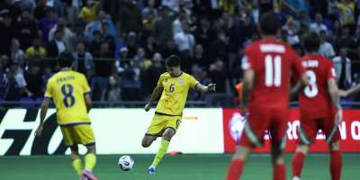 Colman Domingo and Jude Law at amfAR’s Venice Gala