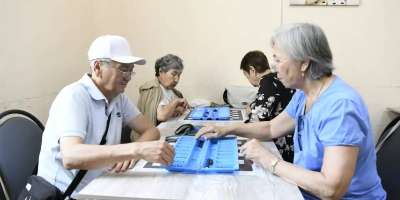 Colman Domingo and Jude Law at amfAR’s Venice Gala