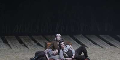 Colman Domingo and Jude Law at amfAR’s Venice Gala