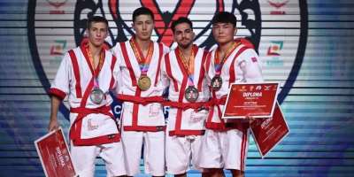 Colman Domingo and Jude Law at amfAR’s Venice Gala