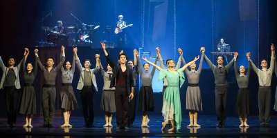 Colman Domingo and Jude Law at amfAR’s Venice Gala