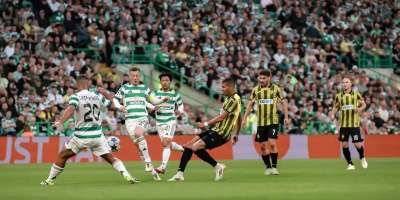 Colman Domingo and Jude Law at amfAR’s Venice Gala
