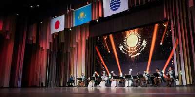 Colman Domingo and Jude Law at amfAR’s Venice Gala