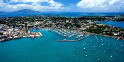 Colman Domingo and Jude Law at amfAR’s Venice Gala