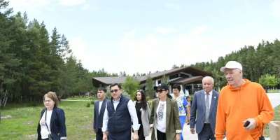 Colman Domingo and Jude Law at amfAR’s Venice Gala