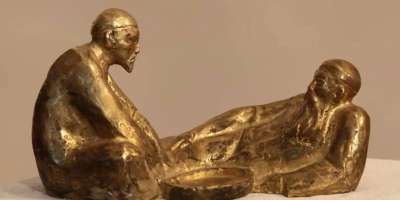 Colman Domingo and Jude Law at amfAR’s Venice Gala