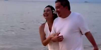 Colman Domingo and Jude Law at amfAR’s Venice Gala