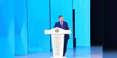 Colman Domingo and Jude Law at amfAR’s Venice Gala