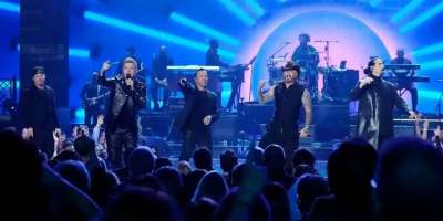 Colman Domingo and Jude Law at amfAR’s Venice Gala