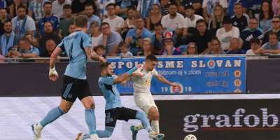 Colman Domingo and Jude Law at amfAR’s Venice Gala