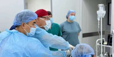 Colman Domingo and Jude Law at amfAR’s Venice Gala