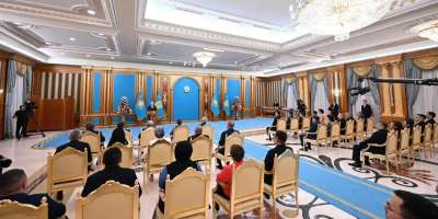 Colman Domingo and Jude Law at amfAR’s Venice Gala