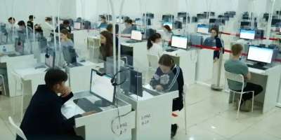 Colman Domingo and Jude Law at amfAR’s Venice Gala