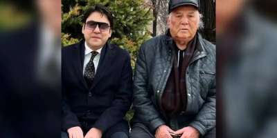 Colman Domingo and Jude Law at amfAR’s Venice Gala