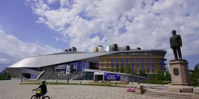 Colman Domingo and Jude Law at amfAR’s Venice Gala