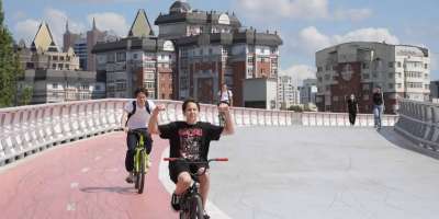 Colman Domingo and Jude Law at amfAR’s Venice Gala